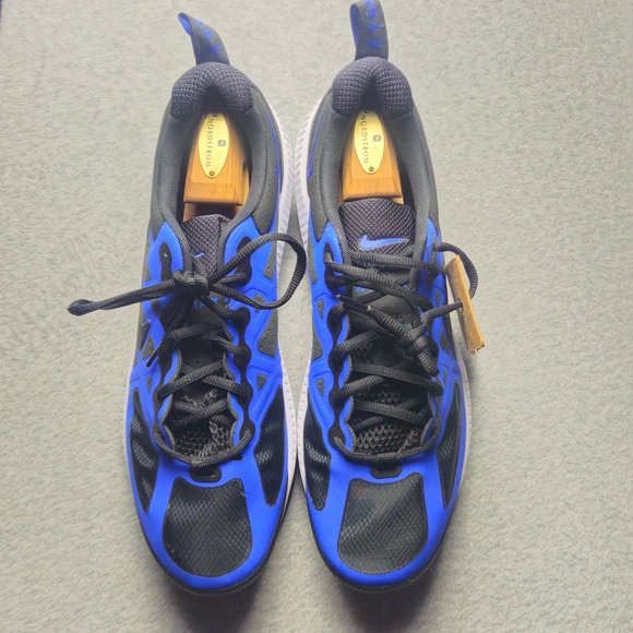Nike Air Max Genome Racer Blue Black White Running Shoes Mens Size 13 DC9410-401 - Picture 1 of 10